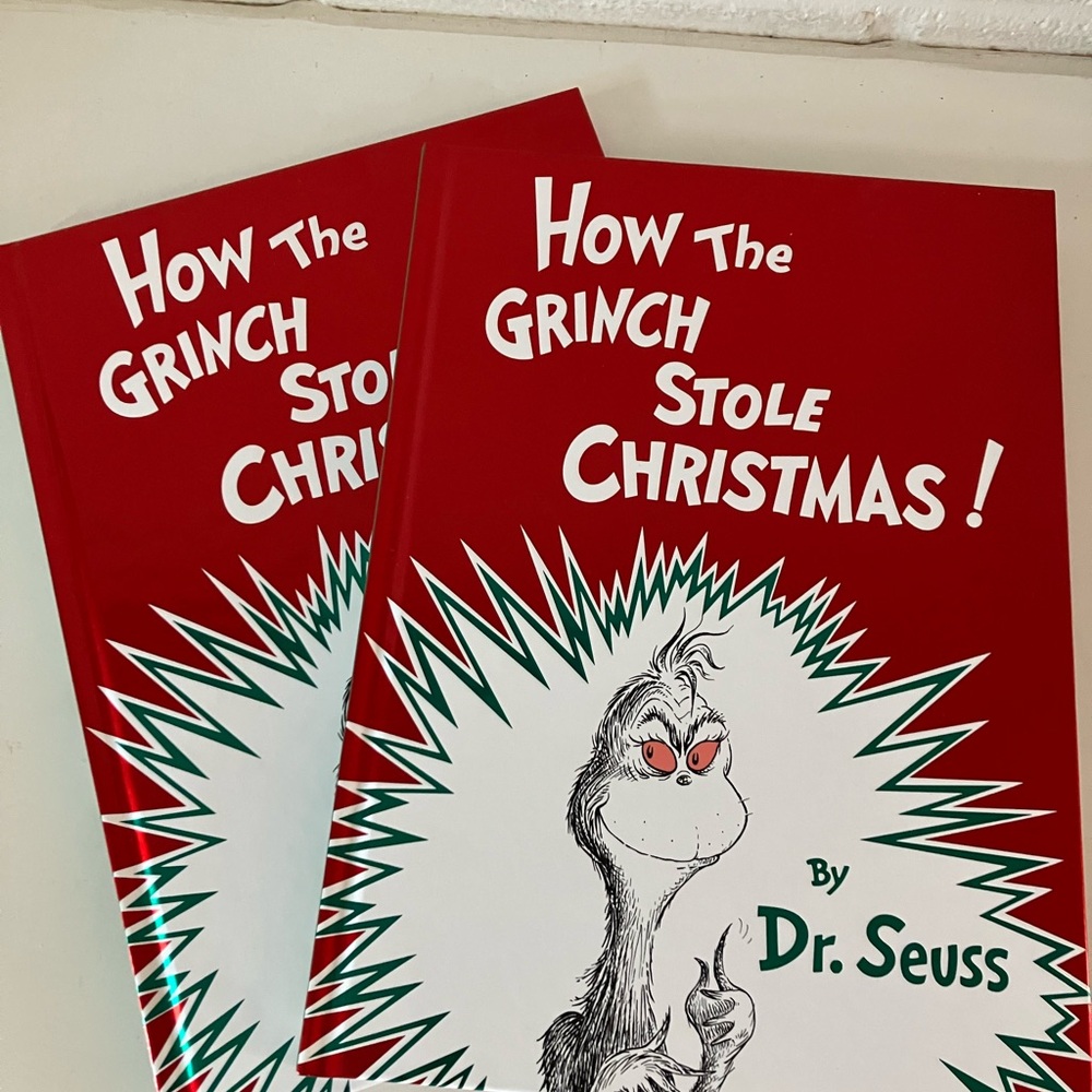 How The Grinch Stole Christmas Book (NWT)